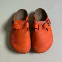 ราคา BIRKENSTOCK BOSTON PAPILLO รองเท้ามือสองของแท้ sz.39 (29309680502)