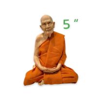 ราคา หลวงปู่แหวน สุจิณโณ วัดดอยแม่ปั๋ง (หน้าตัก 5นิ้ว สูง18ซม.)งานไฟเบอร์หุ่นขี้ผึ้ง ห่มจีวรเสมือนจริง ท่านเป็นพระผู้ปฏิบัติด (17673733571)