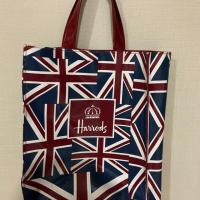 ราคา Harrods bag ของแท้ ซื้อที่อังกฤษ สภาพใช้งาน (รุ่นlimited) ส่งฟรี! นัดรับได้ (5810440774)