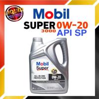 ราคา น้ำมันเครื่องเบนซิน mobil super 3000 0w-20 3.5 ลิตร สังเคราะห์แท้100% เกรด API SP (13729730289)