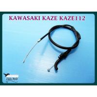 ราคา UPPER THROTTLE CABLE Fit For KAWASAKI KAZE KAZE112 // สายคันเร่งบน "สีดำ" (14003040103)