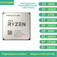 ราคา จัดส่งรวดเร็วAMD Ryzen R7 5700X 5600X 5600 5500 4500 3800X 3700X 2700X 2700/ R5 3600 3600X 3500X 2600X CPU (12798997716)
