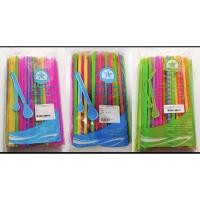 ราคา หลอดช้อน6มิล/คละสี,หลอดช้อน8มิล/คละสี,หลอดงอ ปลายช้อน8มิล/คละสี(ตรา ดาว)/100เส้น (7965346806)