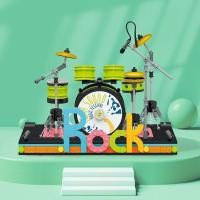 ราคา กลองคีย์บอร์ดอิเล็กทรอนิกส์ประกอบหน่วยการสร้างเครื่องดนตรีชุดเด็กผู้ชายdiyของเล่นเพื่อการศึกษาของขว (29351172480)