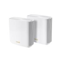 ราคา MESH WI-FI (เครือข่ายไวไฟ) ASUS ZENWIFI AX (XT8) - TRI BAND 2 PACK MESH WI-FI AX6600 (WHITE) (21943506344)