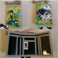 ราคา ลิขสิทธิ์แท้ กระเป๋าสตางค์โซ่ BEN10 เบนเทน กระเป๋าสตางค์มีโซ่ กว้าง 3.5 สูง 4.5นิ้ว (969894981)