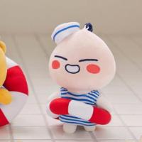 ราคา (พร้อมส่ง) kakao friends Marine mascot mini toy - apeach พวงกุญแจตุ๊กตา (22087060470)