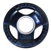 ราคา SETKO Plate แผ่นน้ำหนัก หุ้มยาง 50mm 1.25 KG (Black) (3642823322)