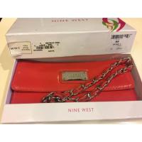 ราคา กระเป๋าใส่เงินใบยาว nine westแท้ สีส้ม มือสอง (171362918)