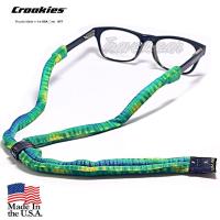 ราคา สายคล้องแว่นตาCroakies รุ่น Print Suiters XL Aquamarine Dream (8348715617)
