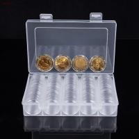 ราคา พร้อมส่งตลับใส่เหรียญ 26mm (100 ตลับ) พร้อมกล่องใส่ ใส่เหรียญ 10บาทสองสี 26มม 26มิล (21513408351)