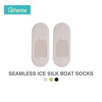 ราคา Catherine Boat Ice Silk ถุงเท้าซ่อนซับเหงื่อ ใส่ได้ ถุงเท้าเว้าผ้านุ่มลื่นเย็น กระชับแน่นไม่หลุดง่าย (26459656080)