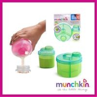 ราคา [ของแท้ปลอดภัย] ที่แบ่งนมผง 3+1 ช่องแบ่ง กระปุกตวงนมผง Munchkin Formula Dispenser Combo Pack [MNK] (1888105118)