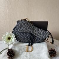 ราคา กระเป๋าสะพาย Like new Dior Saddle 2004 GHW มีการ์ด ลงปี ช็อป (19018947271)