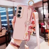 ราคา Samsung Galaxy S24 S24+ S24 Ultra เคสโทรศัพท์มือถือ ชุบไฟฟ้า พร้อมสายคล้องไหล่ และสายคล้องยาว สําหรับ Samsung S24 Plus (24017064097)