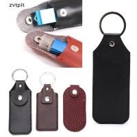 ราคา [ZVPT] USB Case Protective Bag Portable Pocket Leather Key Ring for Usb Flash Drive DSF (12787292749)
