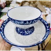 ราคา จานกระเบื้อง ถ้วยกระเบื้อง เซ็ต 2 ชิ้น ถ้วยและจาน ลายสวยมาก (16820769004)