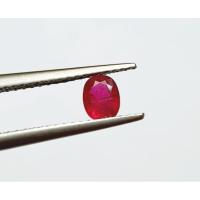 ราคา พลอย ทับทิม พม่า 0.38 ct. ขนาด 3.7×4.6×2.3 mm. เผาเก่า คุณภาพ VS แหล่งที่มา พม่า (3659273730)