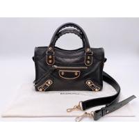 ราคา Balenciaga mini city metallic edge in GHW ปี2015 สีดำ (7565716408)