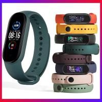 ราคา สายซิลิโคน Xiaomi Mi Band 5 strap replacement silicone wriststrap for xiaomi mi band 5 smart bracelet (9175360956)