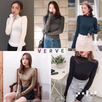 ราคา เสื้อคอเต่าผ้าเรย่อน (688645949)