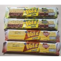 ราคา วอยซ์ voiz แครกเกอร์สอดไส้ครีมกลิ่นครีมมี่บัตเตอร์และช๊อกโกแลต (4356341737)