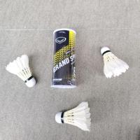 ราคา ลูกแบดมินตัน ลูกขนไก่ Grand sport แกรนด์สปอร์ต 3 ลูก รุ่น 372937 (5634973320)