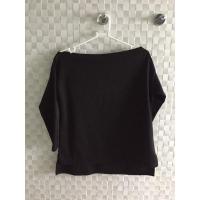 ราคา เสื้อปาดไหล่ แขนสามส่วน สีดำ ไซส์ M (8279221554)