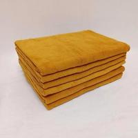 ราคา ราคาถูกที่สุด ผ้าเช็ดตัวพระ สีน้ำตาล ขนาด 70x140ซม.​ ผ้านาโนเนื้อละเอียด หนานุ่ม ซับน้ำได้ดี ผ้าขนหนูสำหรับถวายพระสงฆ์ (25582364701)