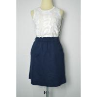 ราคา กระโปรง UNIQLO เอวยืด สีกรมท่า SIZE M (1773311186)