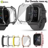 ราคา เคสป้องกันเต็มรูปแบบ สําหรับ Garmin venu sq / venu sq music /venu sq2 SmartWatch ป้องกันหน้าจอ อุปกรณ์เสริม ชุบ TPU นิ่ม (12296722469)