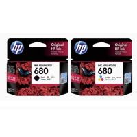 ราคา [แท้ ] ตลับหมึก HP 680 หมึกสี ตลับหมึก HP 680 หมึกดำ (9993655686)
