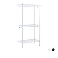 ราคา HomeHuk โครงตู้เสื้อผ้า 2 ราว รุ่นไวร์เน็ท ขนาด 90 ซม. (28054432896)