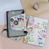 ราคา รูปแบบการ์ตูน ปรับองศาได้360° เคส for Samsung Galaxy Tab S7s8 plus + Galaxy Tab S6 Lite Tab A8 ที่เสียบปากกาด้านขวา (23682722119)