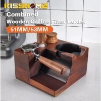 ราคา ขาตั้งไม้กรองกาแฟเอสเพรสโซ่สำหรับร้านกาแฟ ขาตั้งแทมเปอร์ ที่วางแทมเปอร์ วางอุปกรณ์ชงกาแฟ เคาะกาก (9772538283)