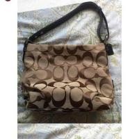 ราคา Used 24CM SIGNATURE DUFFLE (COACH F15067) (2552758831)