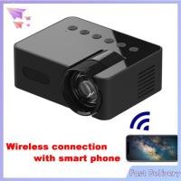 ราคา COD Yt100 WiFi โปรเจคเตอร์แบบพกพา HD Mini Video Projector Home Video Smart Projectors สําหรับโทรศัพ (25036441419)