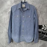 ราคา ผ้ามือสอง เสื้อเชิ้ตยีนส์แขนยาว Gap1969 (25371418860)