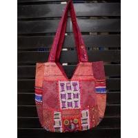 ราคา กระเป๋าอินเดียผ้าเก่า ด้นมือทั้งใบ (19000365102)