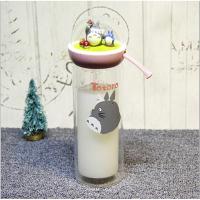 ราคา แก้วเก็บความร้อน-เย็น แก้ว 2 ชั้น กระบอกน้ำ เก็บความร้อน-เย็น ลาย TOTORO + (1806025192)