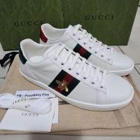 ราคา New Gucci Ace size 37 (25cm) ของแท้ สภาพไม่ผ่านการใช้งาน (24281951207)