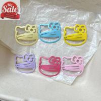 ราคา Af 5PCS Sanrio อะนิเมะ Kawaii Hello Kitty Cat BB กิ๊บติดผมหวานน่ารักคลิปด้านข้างเด็กผู้หญิงอุปกรณ์เสริมผม Bangs คลิปผมหัก A (25784170221)