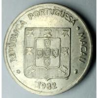 ราคา เหรียญ 1 Pataca โปรตุเกส มาเก้า ปี 1982 (19356231352)