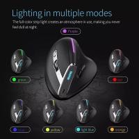 ราคา ZELOTES แนวตั้งเมาส์สำหรับเล่นเกม6/11ปุ่ม USB ไร้สาย/แบบมีสาย RGB Optical Remote Ergonomic เม้าส์เม้าส์ (21853868115)