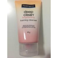 ราคา Neutrogena deep clean brightening foam cleanser 40g (368417223)