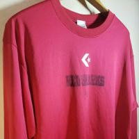 ราคา เสื้อยืดคอกลมแขนยาว Converse size 44 ยาว 30 นิ้ว C066708 (29902789873)