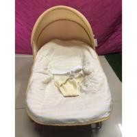 ราคา เปลโยกใหญ่ KATOJI สีครีม สภาพสวย 88% (3907918458)