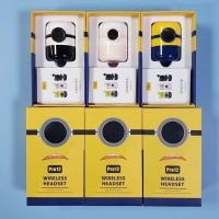 ราคา (พร้อมส่ง)ใหม่ล่าสุด มินเนี่ยน Minion หูฟังบูลทูธรุ่น Pro12 หูฟังระบบสัมผัส TWS หน้าจอ LED แสดงแบตเตอรี่ V5.0 (3284575981)