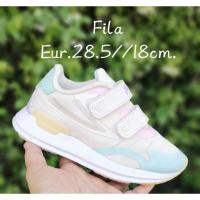 ราคา FILA รองเท้าเด็กแบรนด์แท้มือสอง (24614935569)