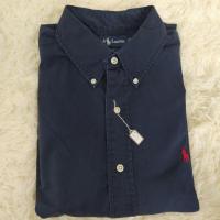 ราคา เสื้อเชิ๊ต RALPH LAUREN แขนสั้น พร้อมส่ง รอบอก 54" (8639952023)